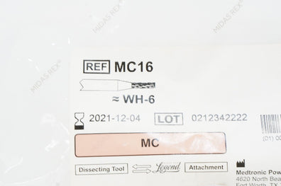 Medtronic MC16 Midas Rex MC WH-6